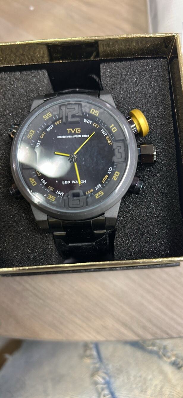 TVG Men’s Recreational Sports Watch (Factory Sealed)